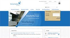 Desktop Screenshot of brachyacademy.com